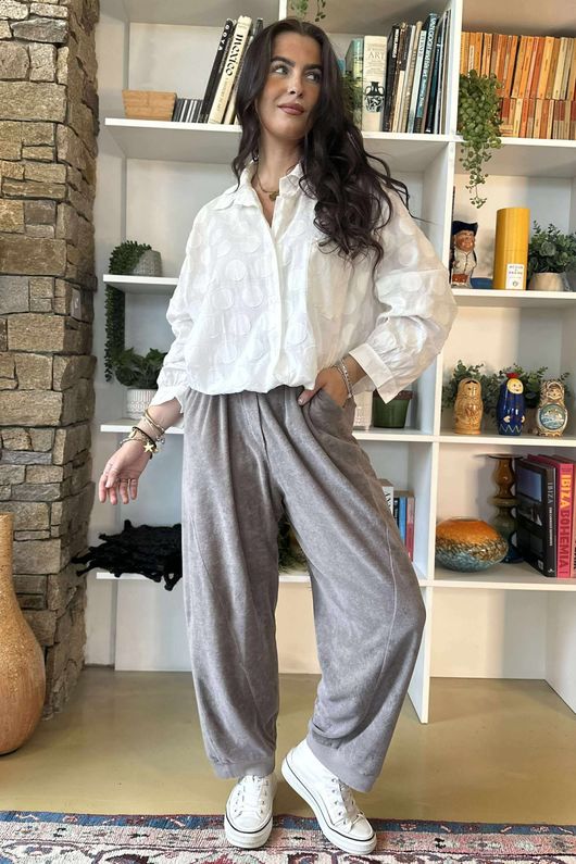 Terry B Classic Relaxed Pant Mocha